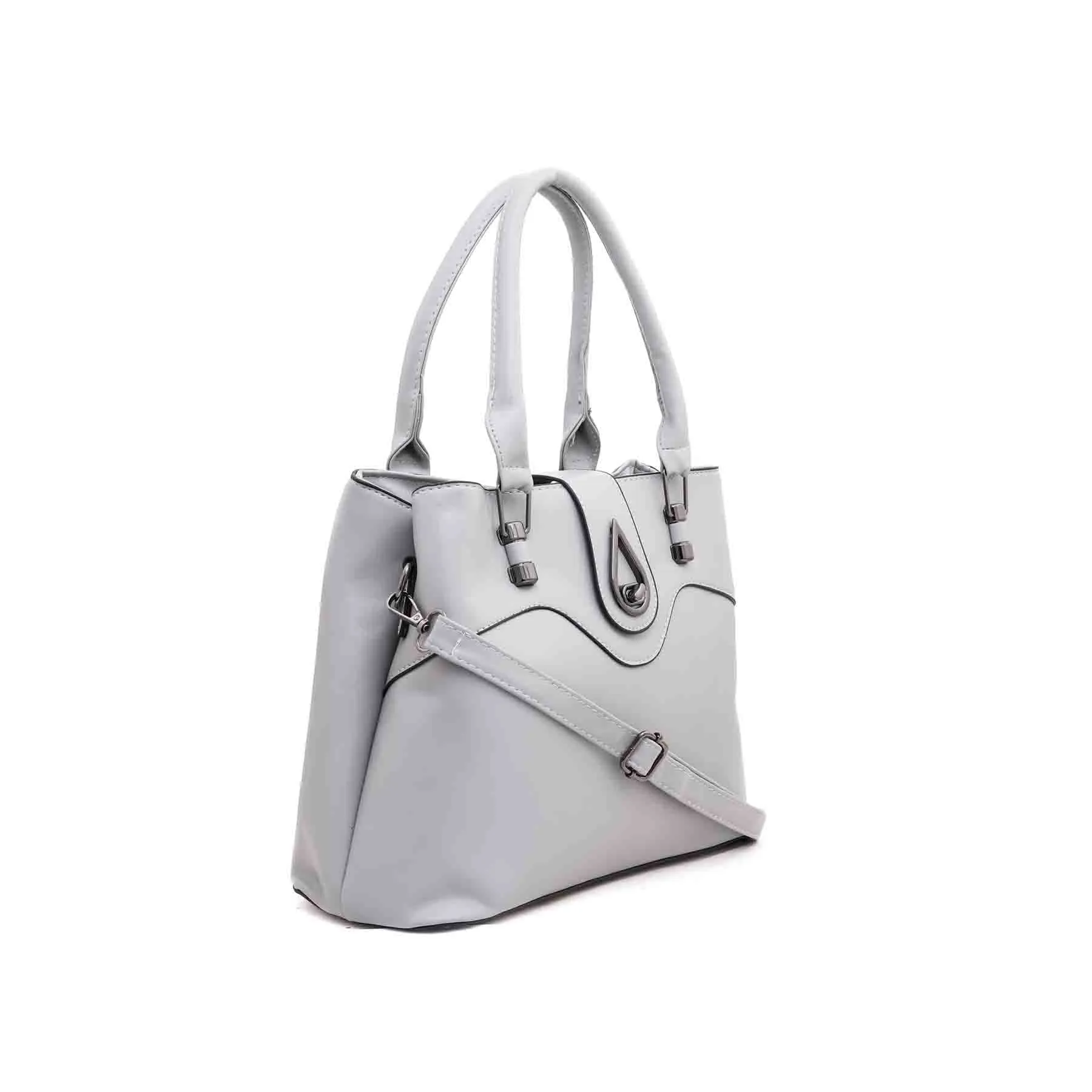 Grey Formal Hand Bag P35872