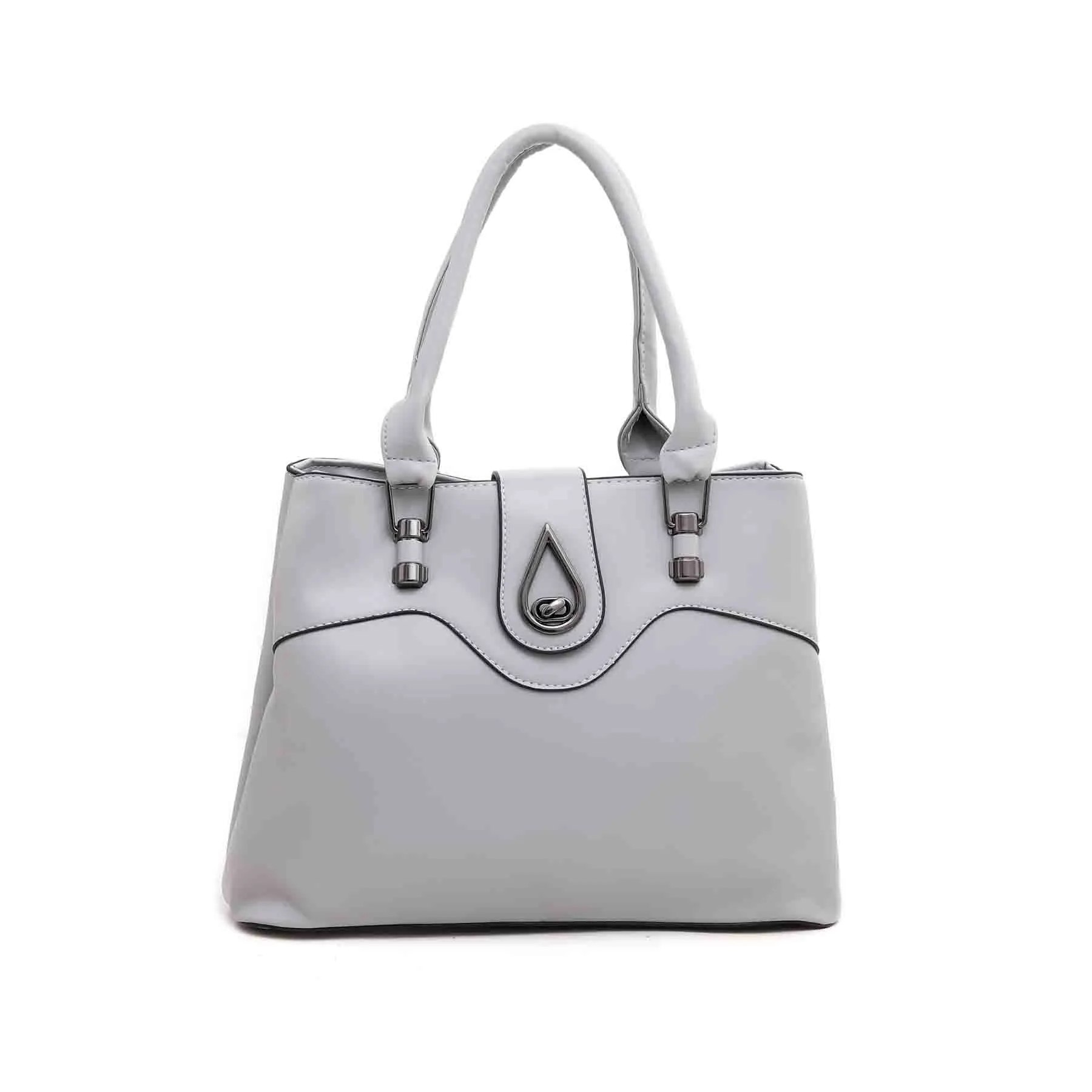 Grey Formal Hand Bag P35872