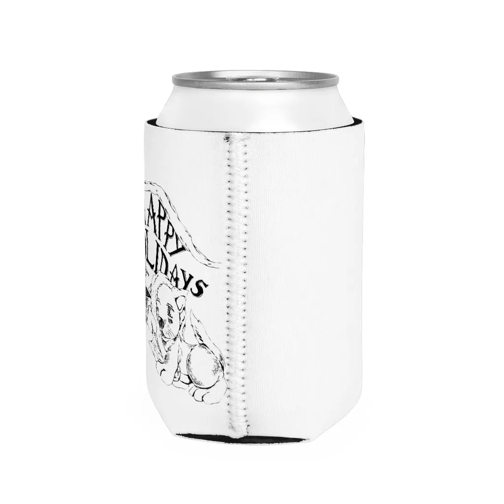 Happy Holiday's Can Cooler Sleeve