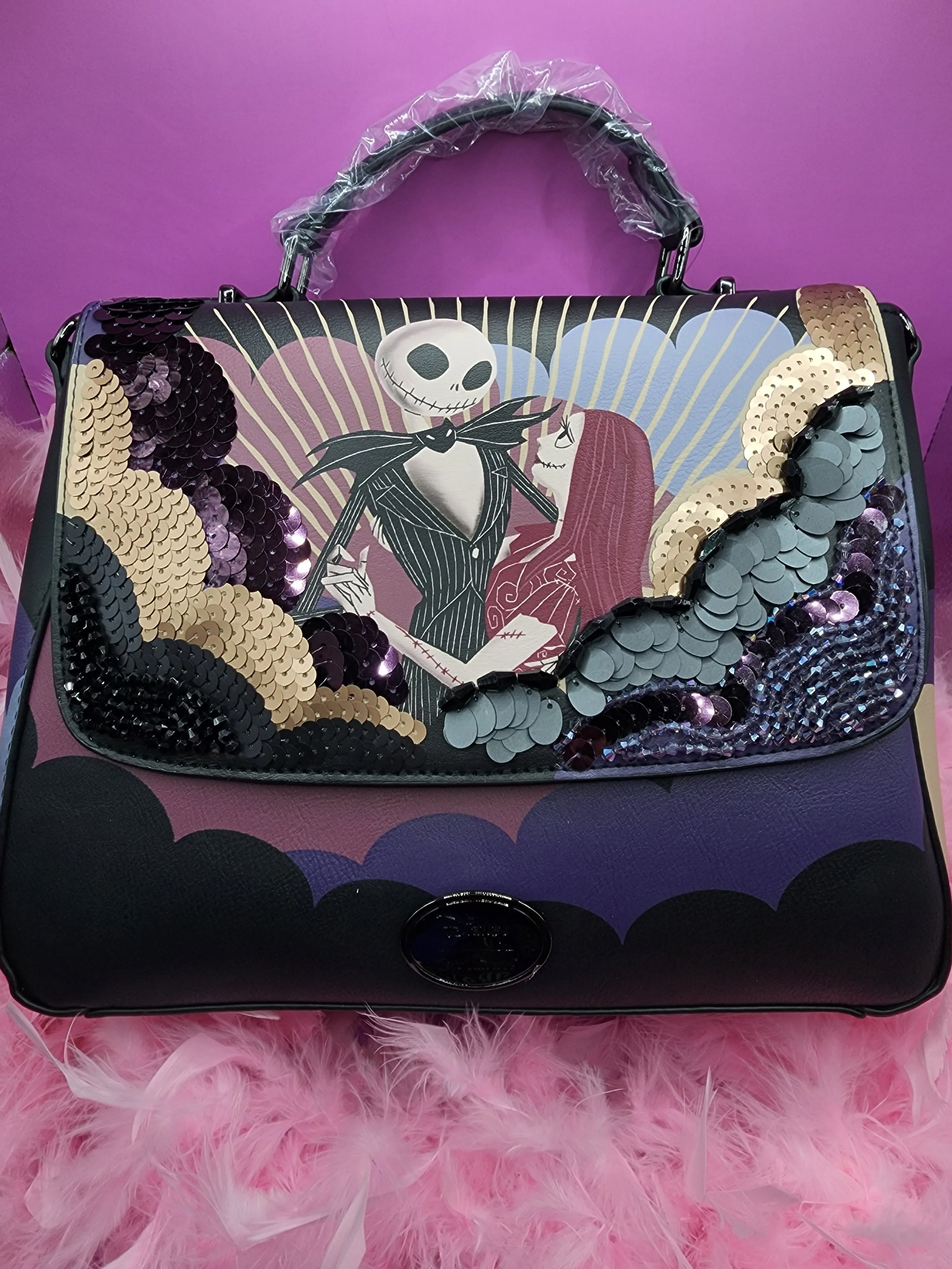 Her Universe Jack and Sally handbag