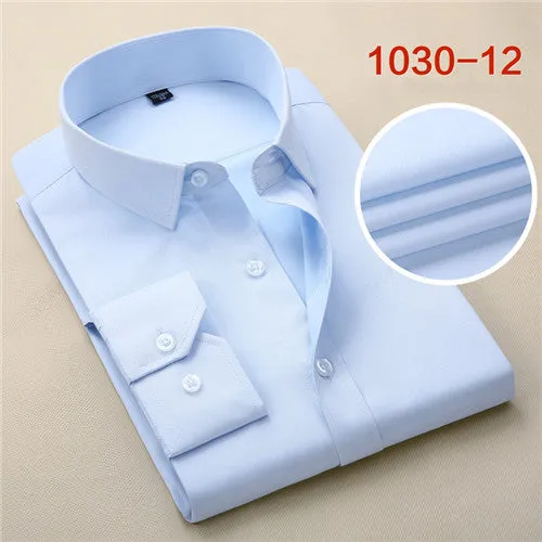 High Quality Solid Long Sleeve Shirt #103XX