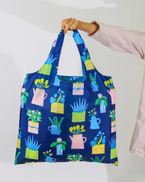 Houseplants Art Sack by Printed Peanuts - Eco-Friendly Tote