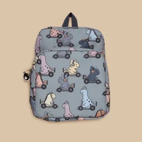 Huxbaby: Backpack Dino Racer Slate