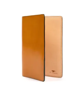 Il Bussetto Leather Passport Holder: Ochre