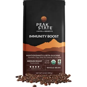 IMMUNITY BOOST Medium Roast Whole Bean Coffee (Pack)