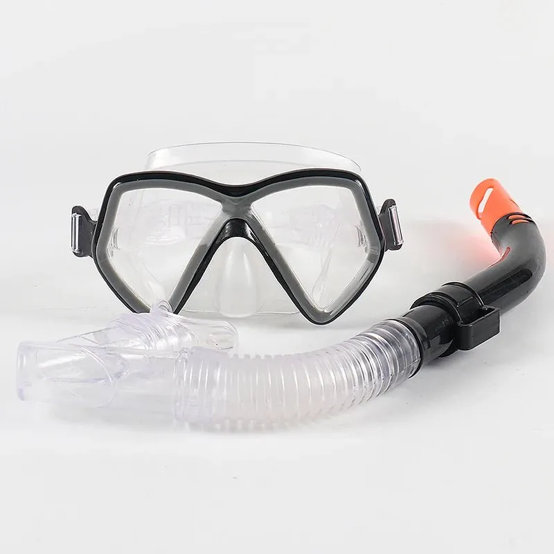 kids diving equipment scuba Diving Mask ank snorkel Tube Shockproof Anti-fog Swimming Goggles Underwater Snorkeling mask