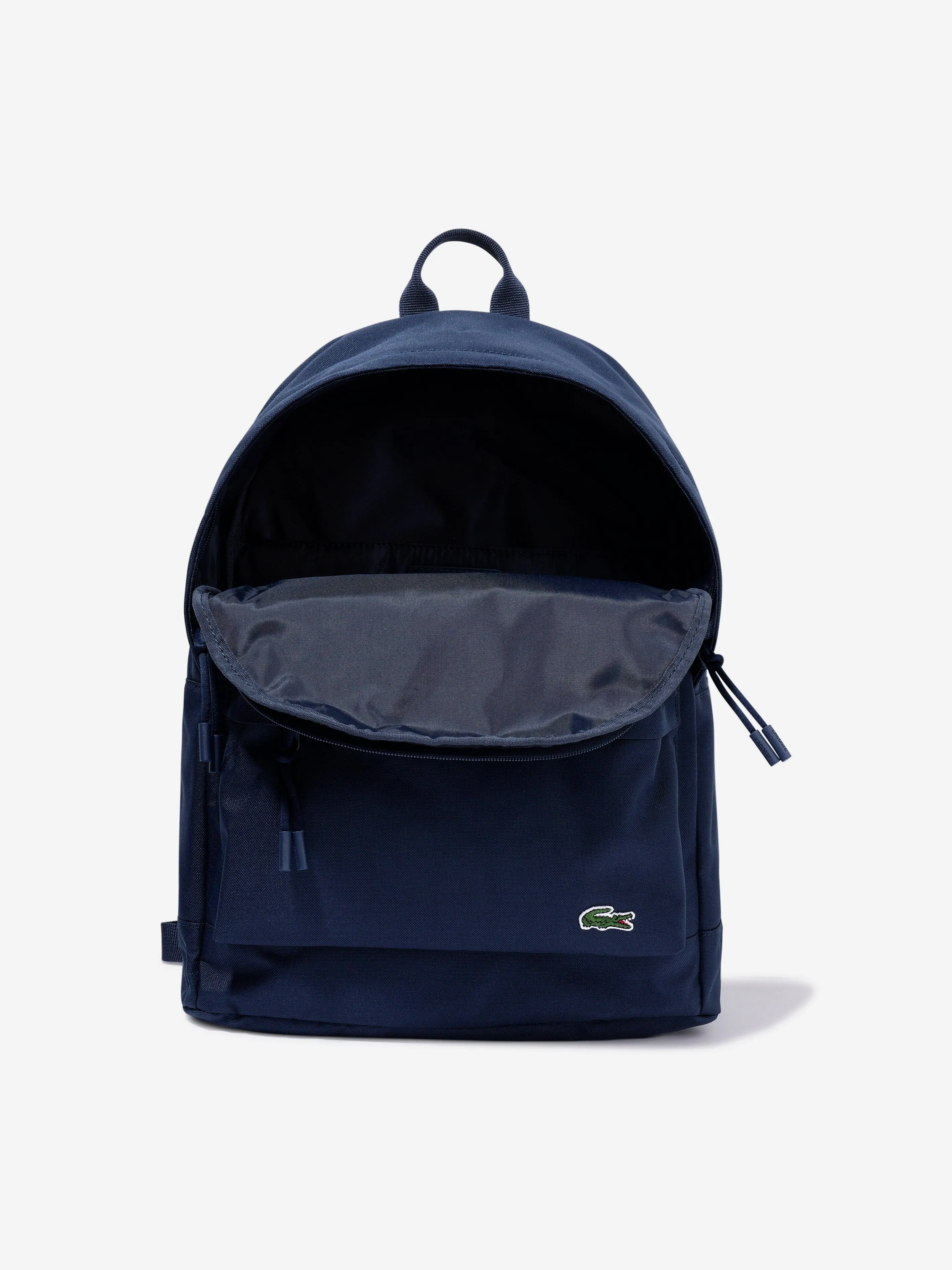 Lacoste Kids Logo Backpack in Navy