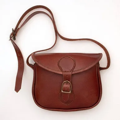 Leather Pouch w/ Shoulder Strap