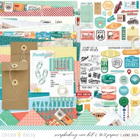 Let's Go Scrapbooking Kit - Choose Your Add On - June 2024