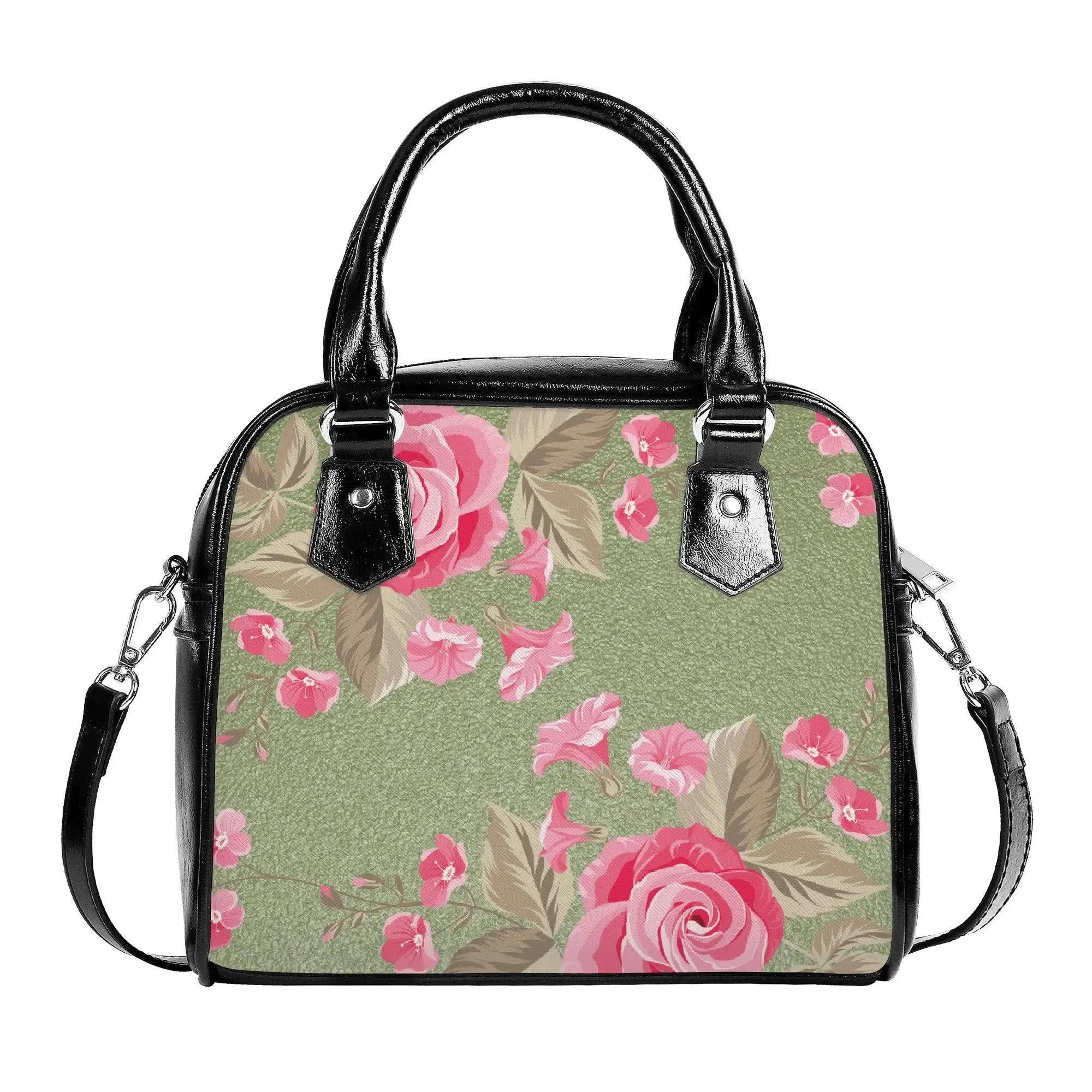 Little Garden Shoulder Handbag - Green