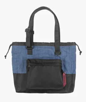 <A 000a001f08> Classic Gym Tote Bag (Denim/Black)