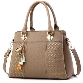 Luxury Handbag Women Crossbody Bag with tassel hanging Large Capacity Female Shoulder Bags