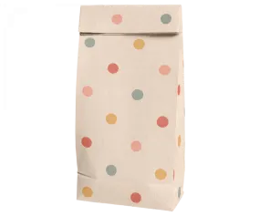 Maileg Party Paper Multi Dots Gift Bags Small