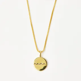 Mama Coin Necklace