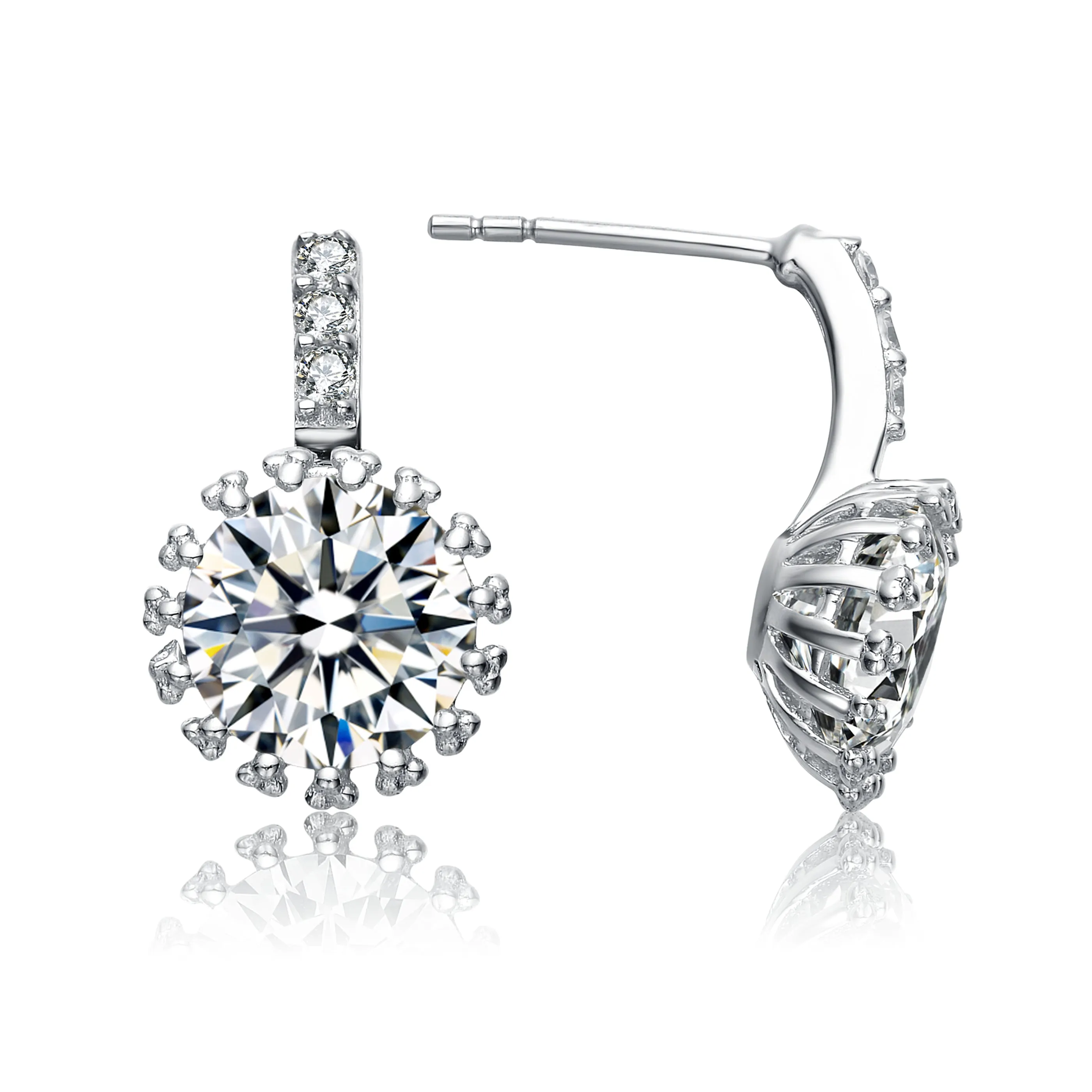 Marie Classic Half Drop Earrings