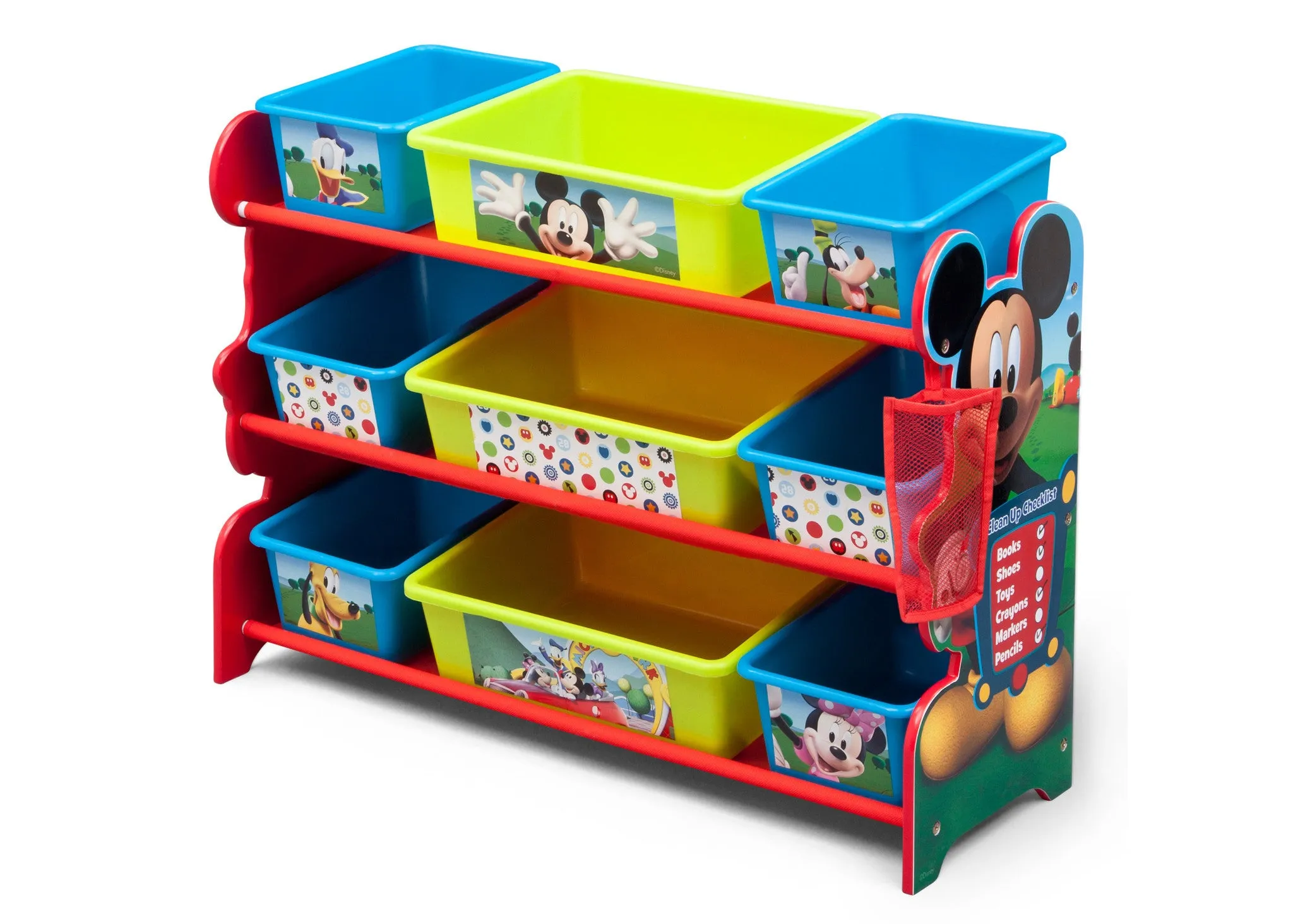 Mickey Mouse Plastic 9 Bin Organizer