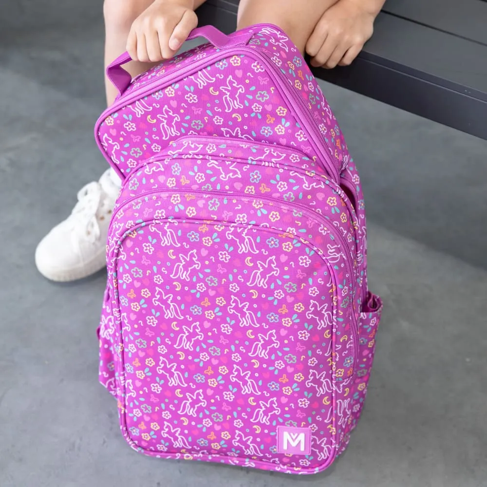 Montii Co Junior Backpack for Kids - Unicorn Pink