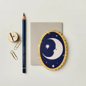 Moon Mini Note Card