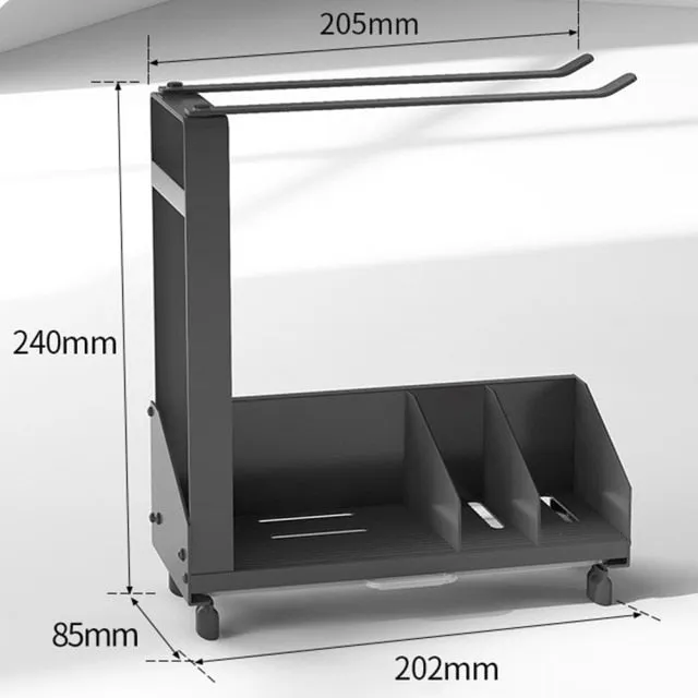 Non-Slip Kitchen Sink Storage Rack Drainer