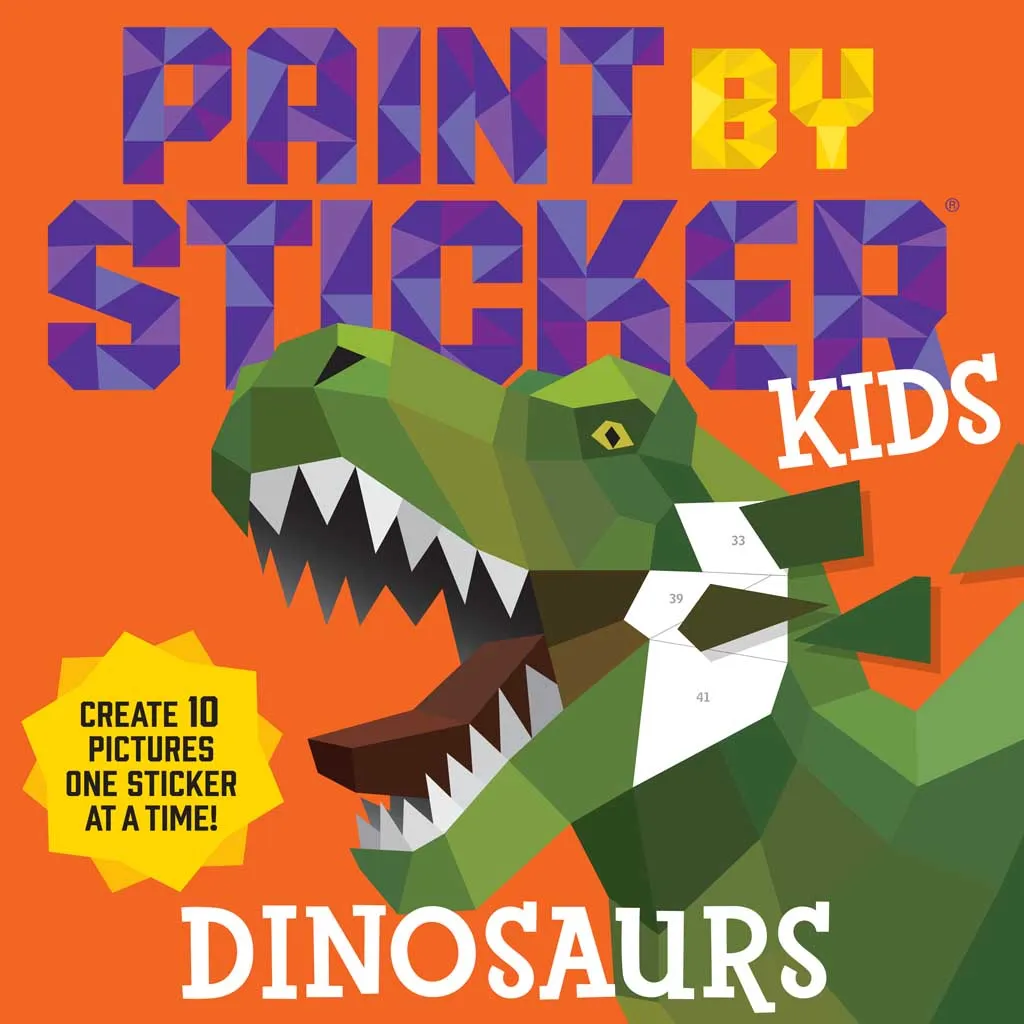 Paint by Sticker Kids - Dinosaurs