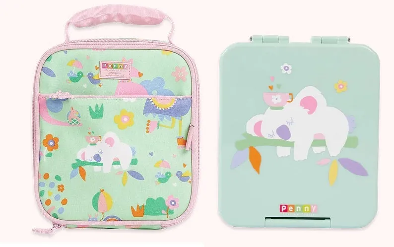 Penny Scallan Bundle of Lunch Bag and Mini Bento Box - Kipping Koala