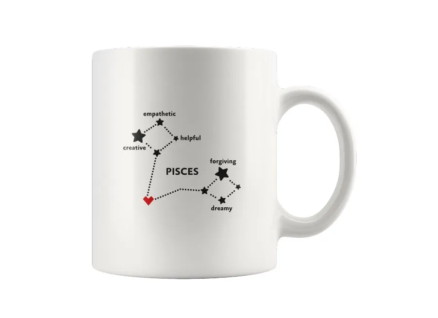 Pisces - Star Sign Coffee Mug