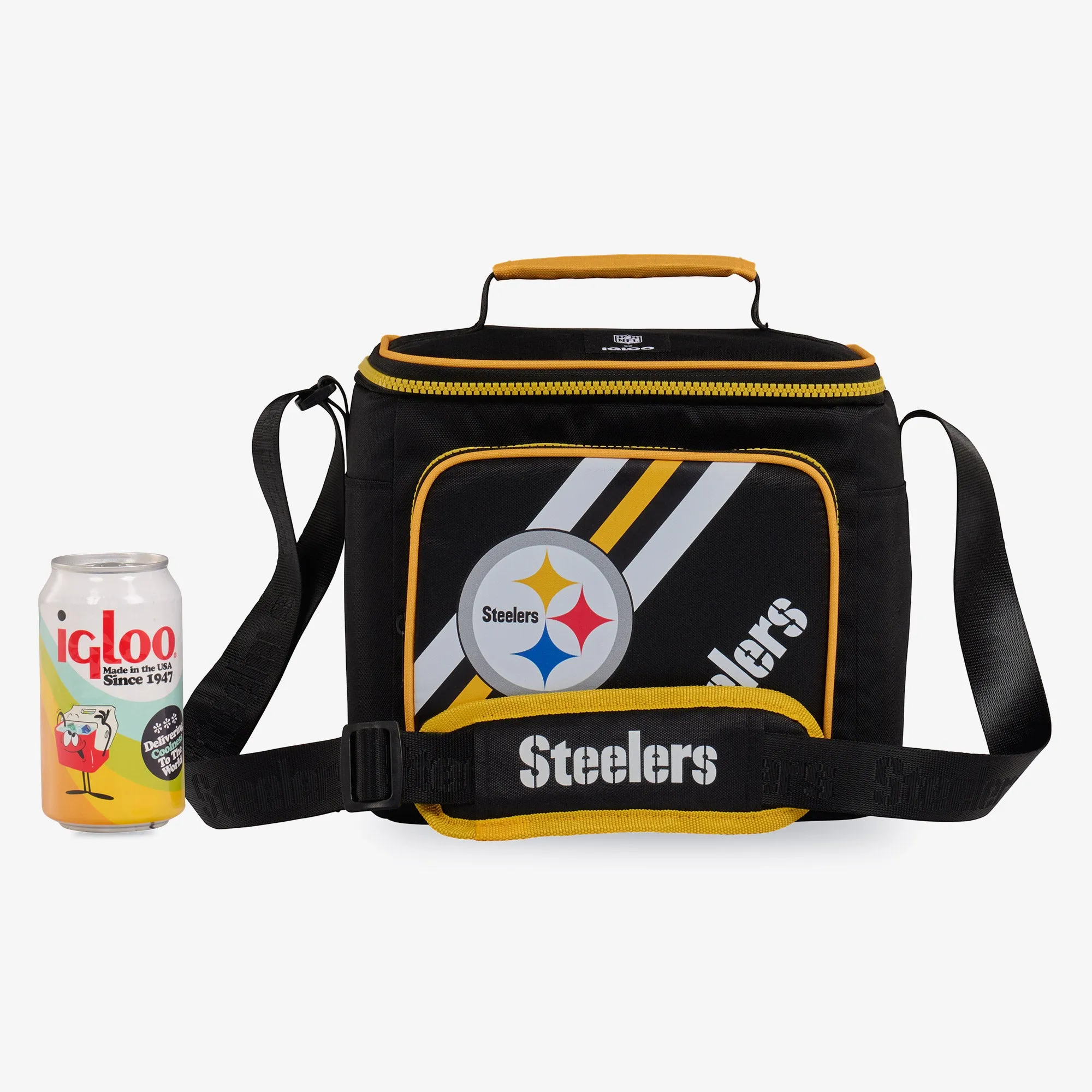 Pittsburgh Steelers Square Lunch Cooler Bag