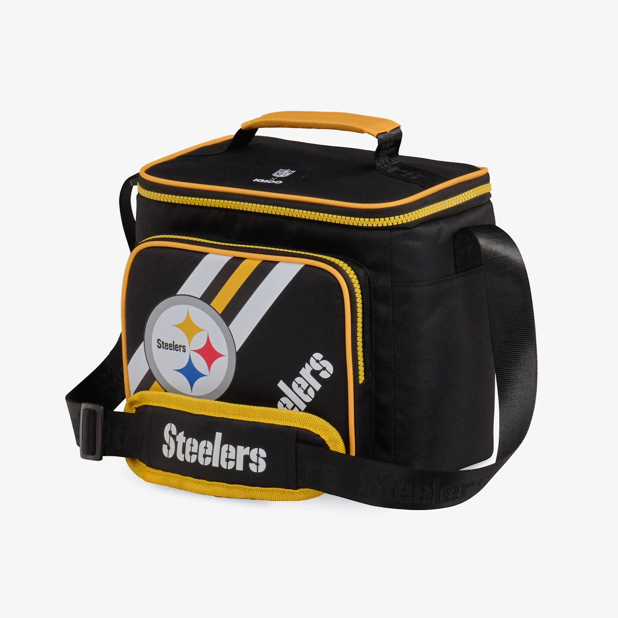 Pittsburgh Steelers Square Lunch Cooler Bag