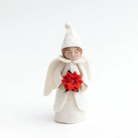 Poinsettia Gift Angel