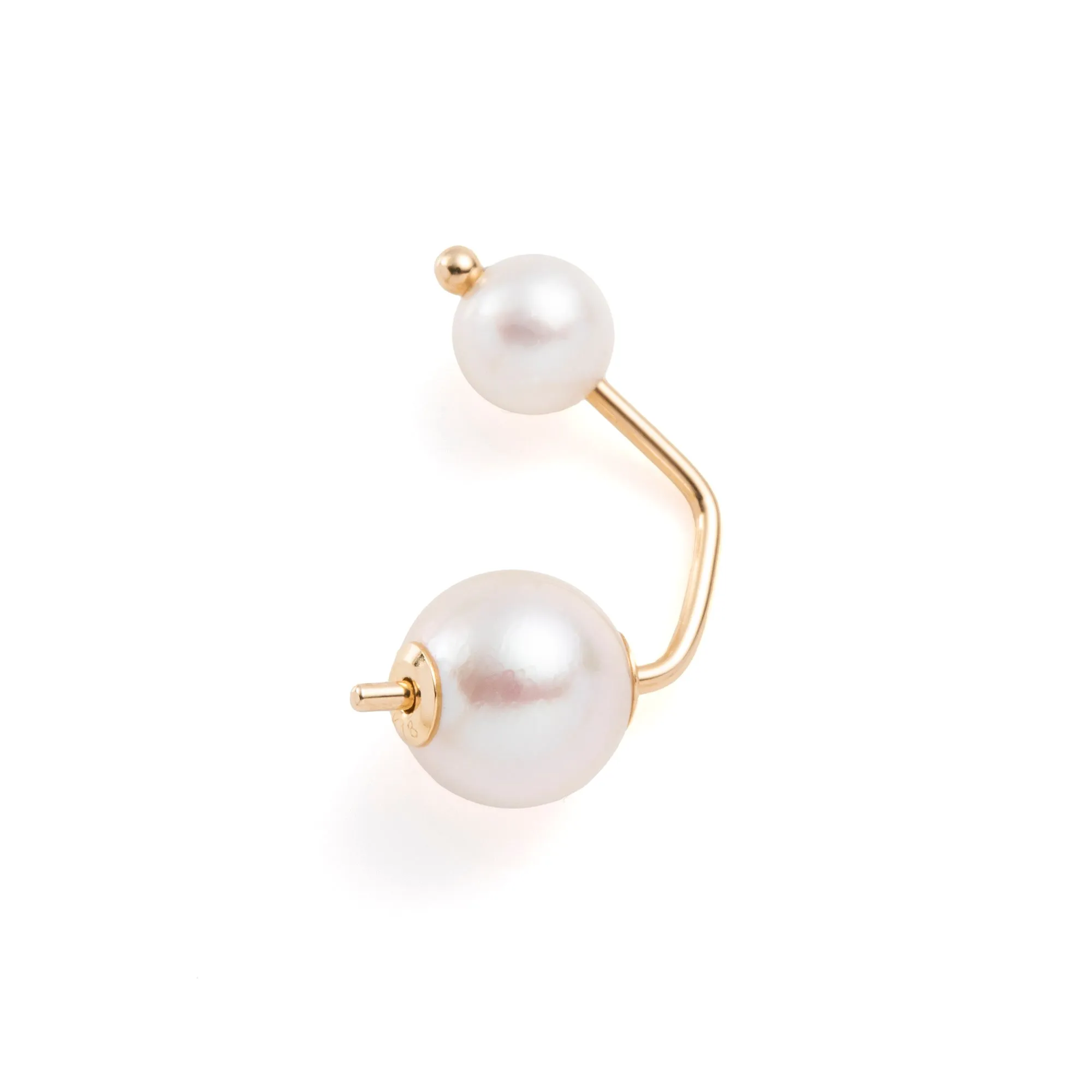 "Bumble Bee" Akoya Pearl Earring