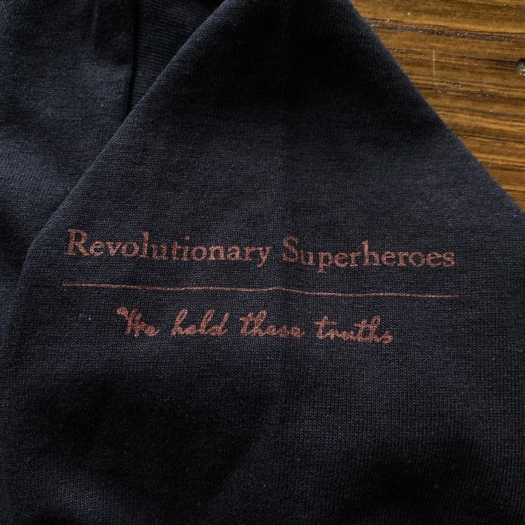 "Revolutionary Superheroes" with George Washington Long-sleeved shirt