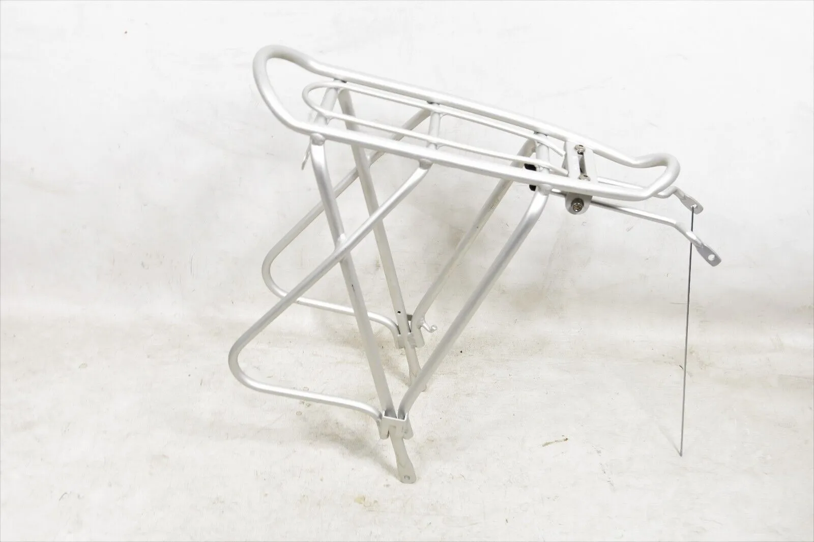 Raw Alloy Unpainted 700c Bike Pannier Carrier Cycle Rack Paint Your Own