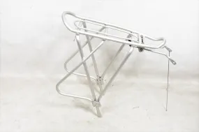 Raw Alloy Unpainted 700c Bike Pannier Carrier Cycle Rack Paint Your Own