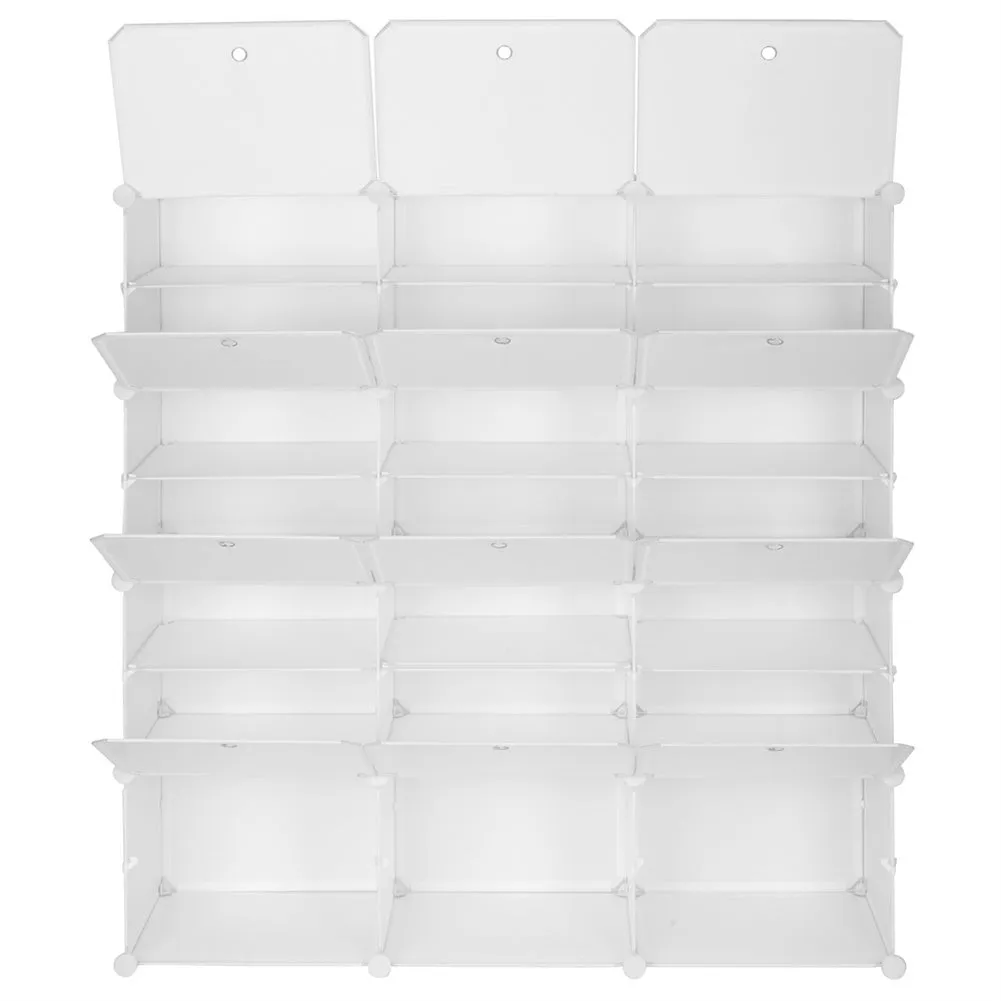 RONSHIN 7-tier 21-grid Storage Shoe Cabinet Shoe Rack Organizer