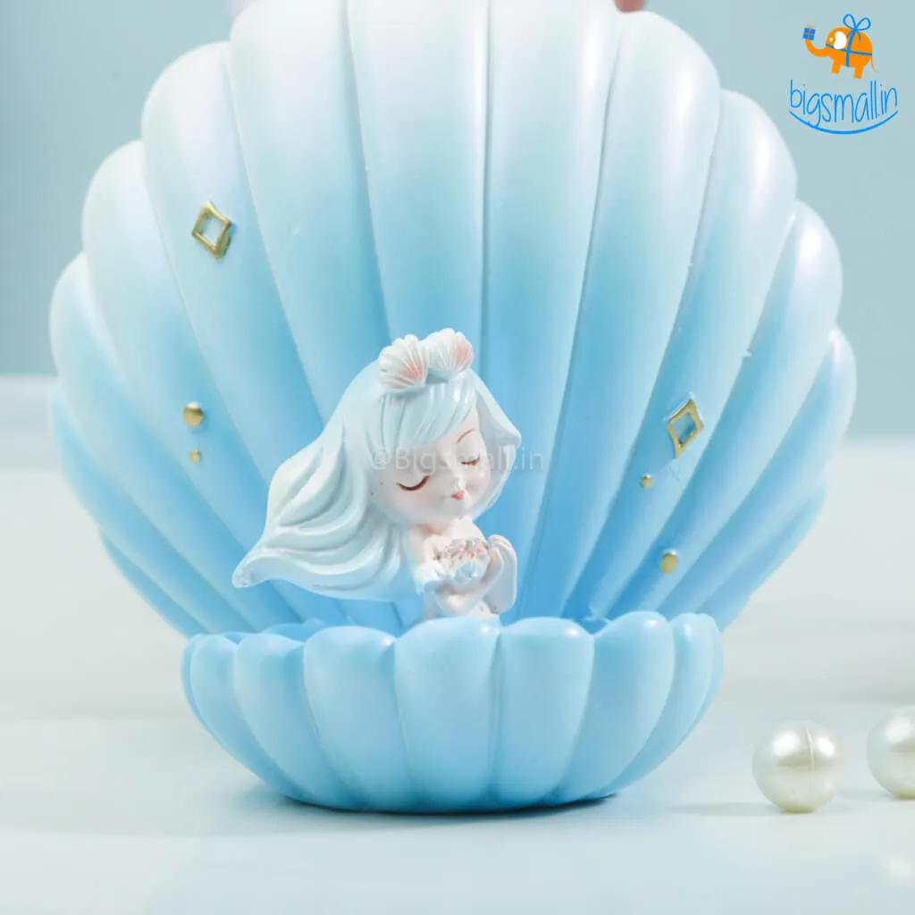 Sea Shell & Mermaid Desk Organizer