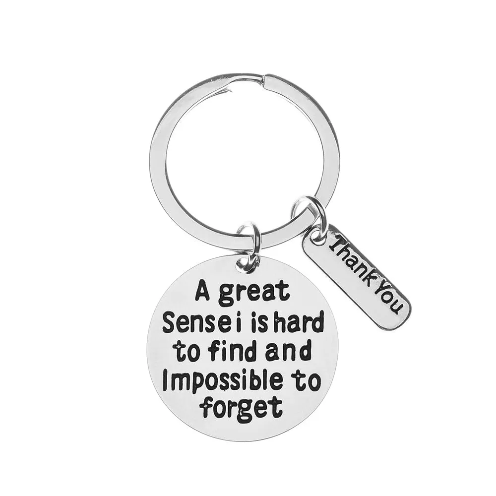 Sensei Keychain- Great Sensei is Hard to Find