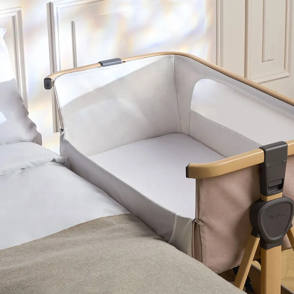 Silver Cross Lunar Bedside Crib