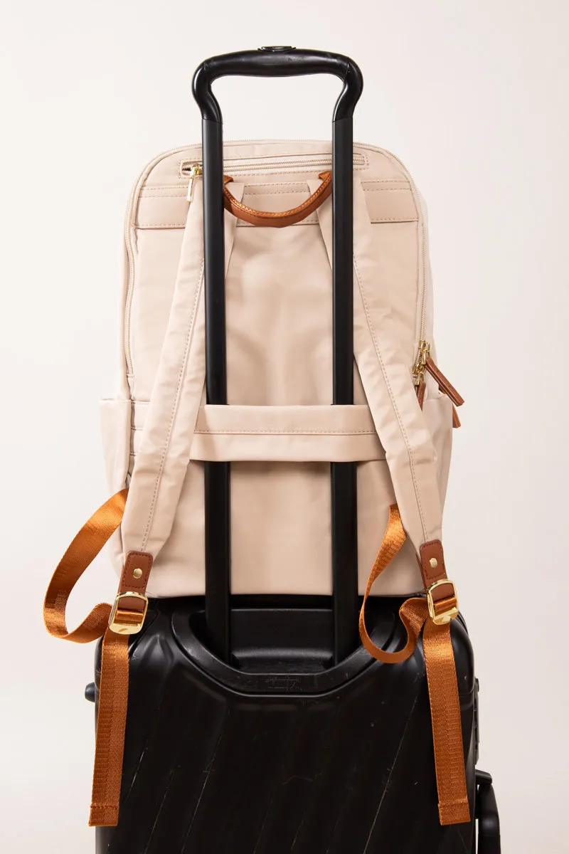 Sophistication Backpack - Tan