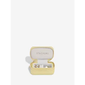 Stackers Travel Jewellery Box Small Yellow