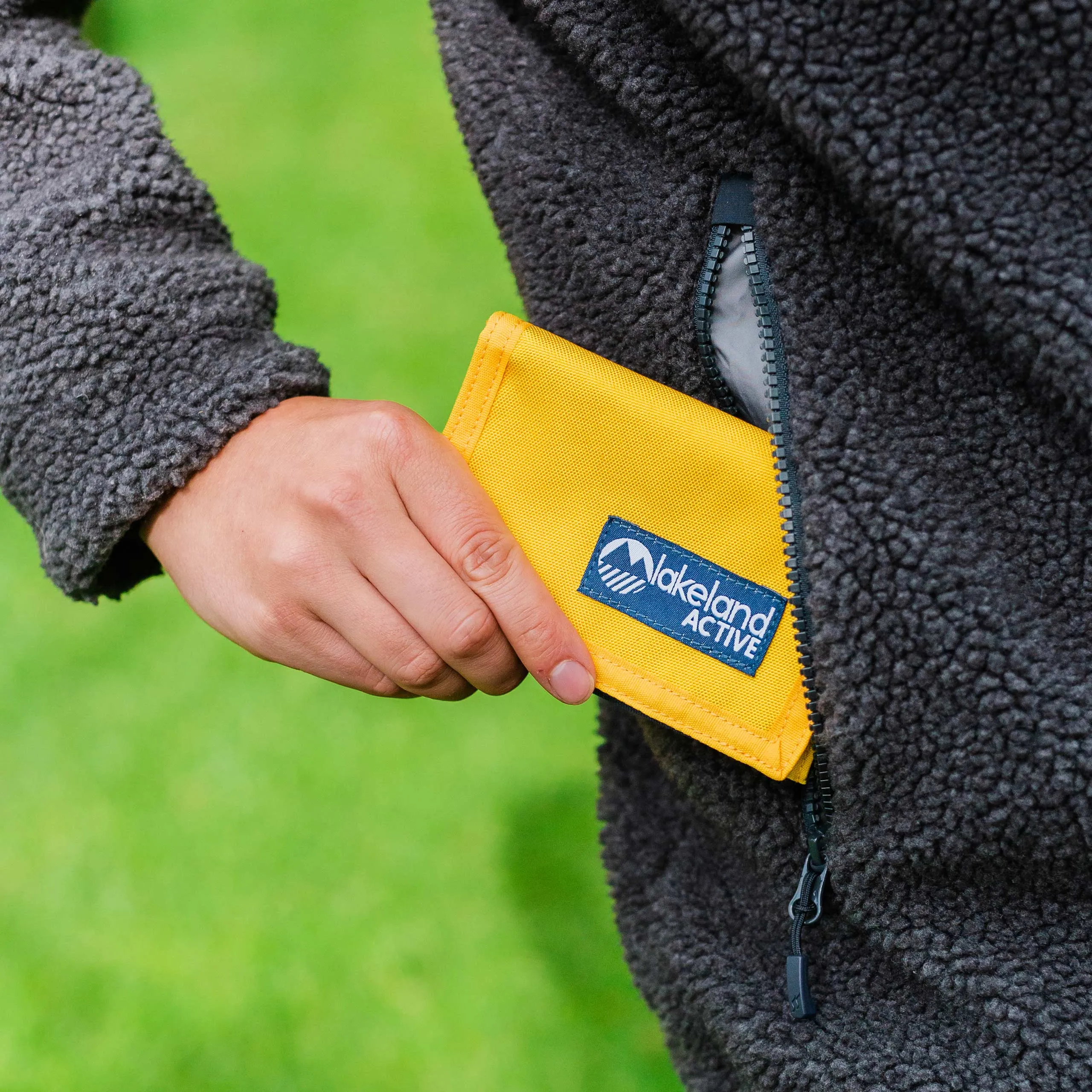 Stowbank Trifold Canvas Wallet - Colourblock