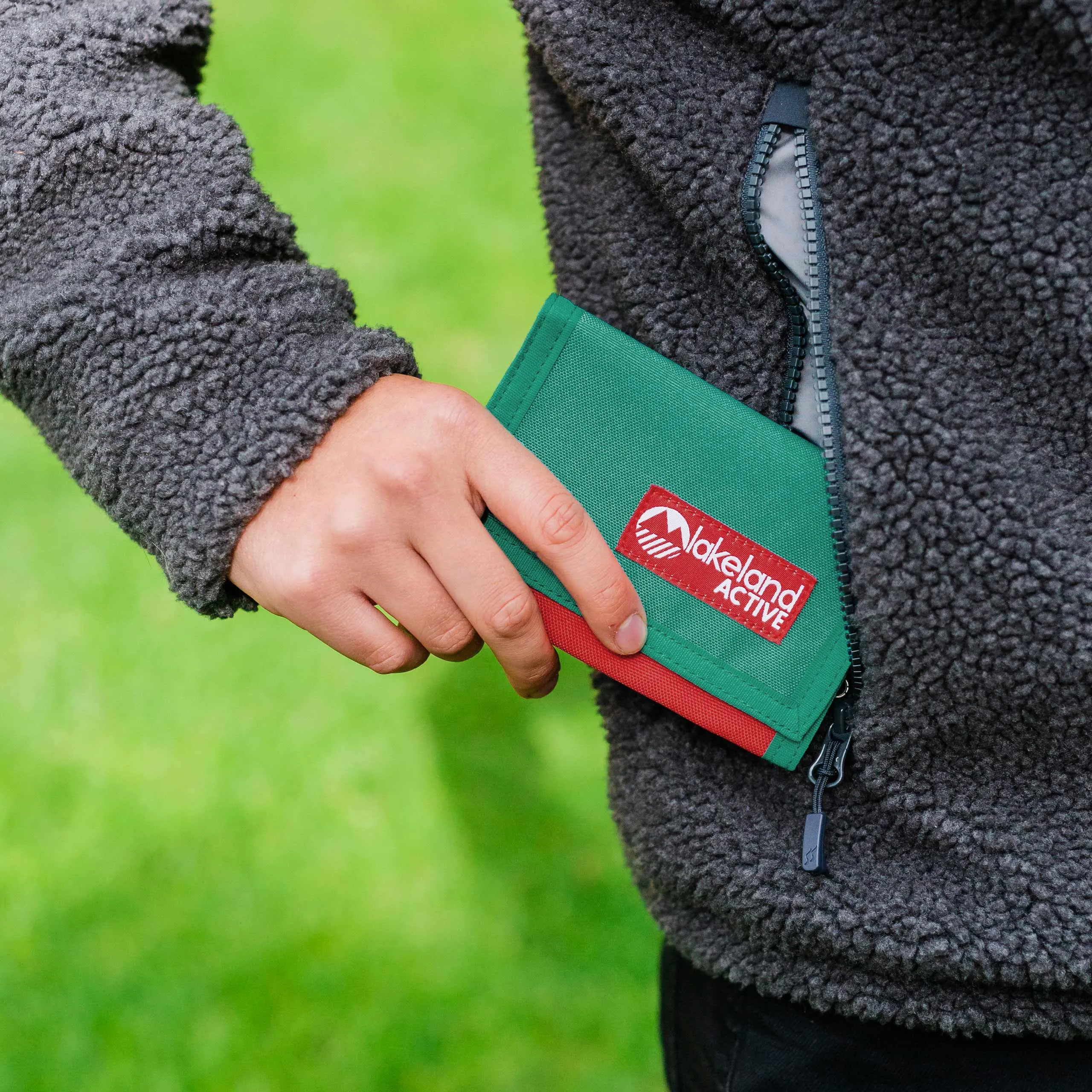 Stowbank Trifold Canvas Wallet - Colourblock