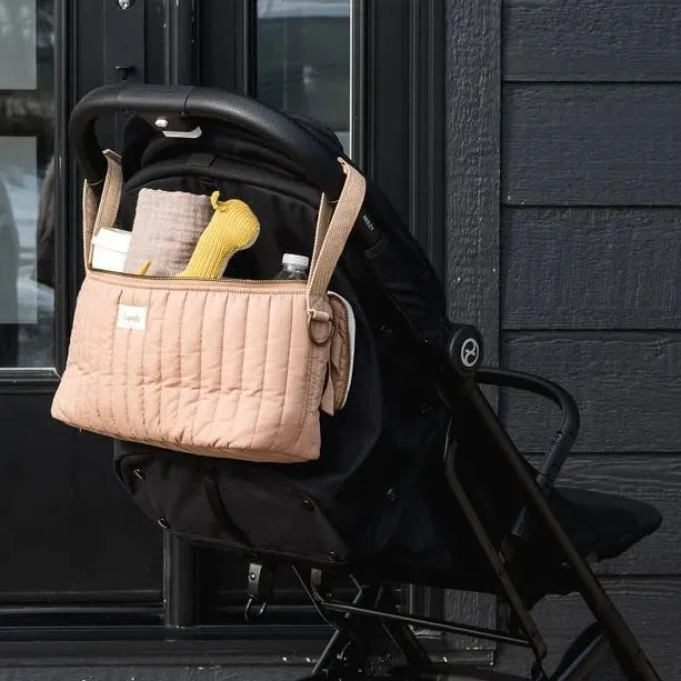 Stroller Caddy Organizer: Clay