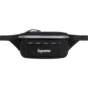 Supreme Reflective Waist Bag Black