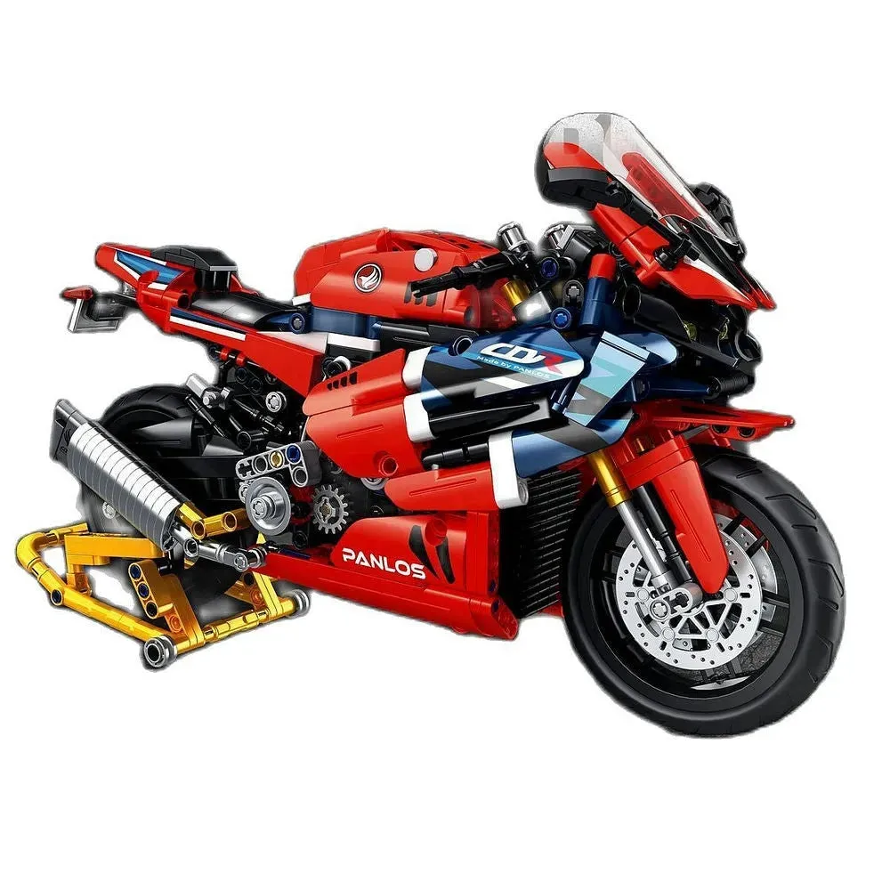 Tech MOC Honda CBR1000 RR Racing Motorcycle Bricks Toy