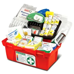 Trafalgar Workplace First Aid Kit Portable Hard Carry Case