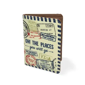 Travel Passport Cover Wallet Organizer  - Stamp