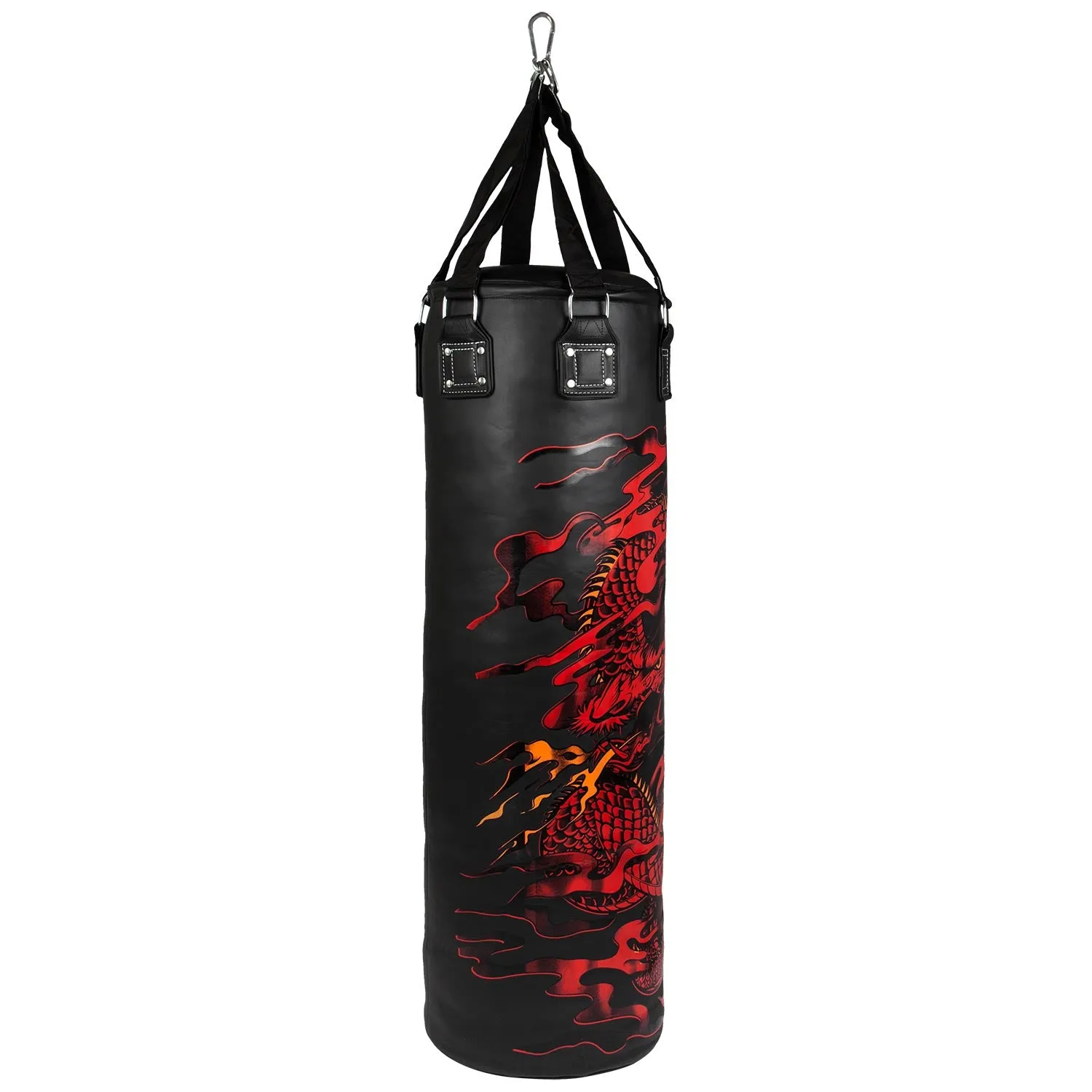 Venum Dragon's Flight Heavy Bag - Black/Red - 150 cm