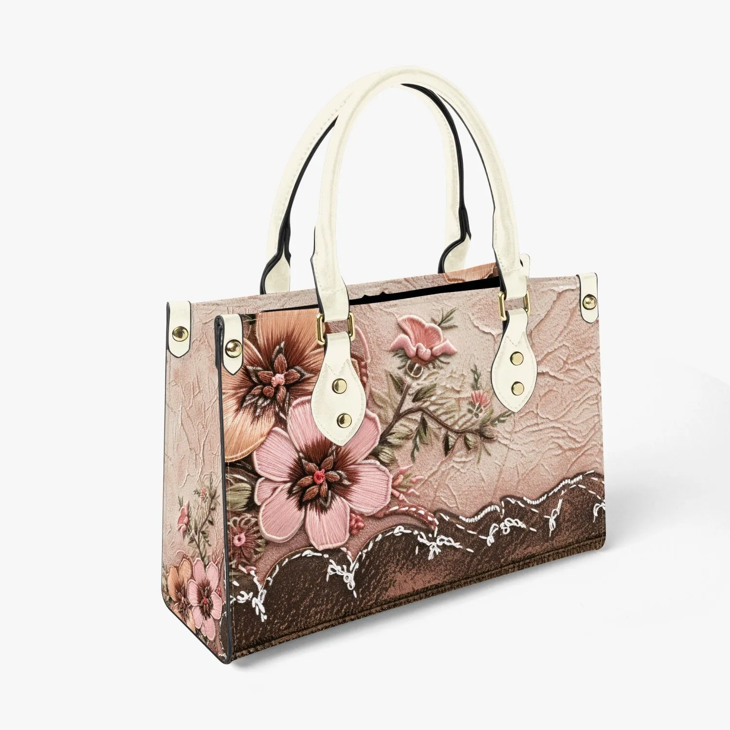 Women's Tote Bag - Long Strap - Floral