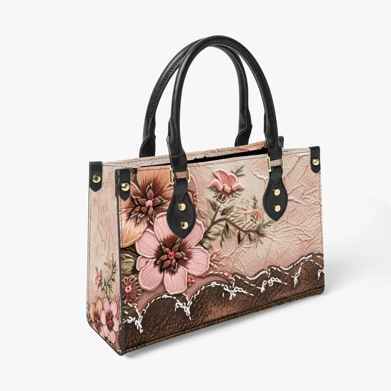 Women's Tote Bag - Long Strap - Floral