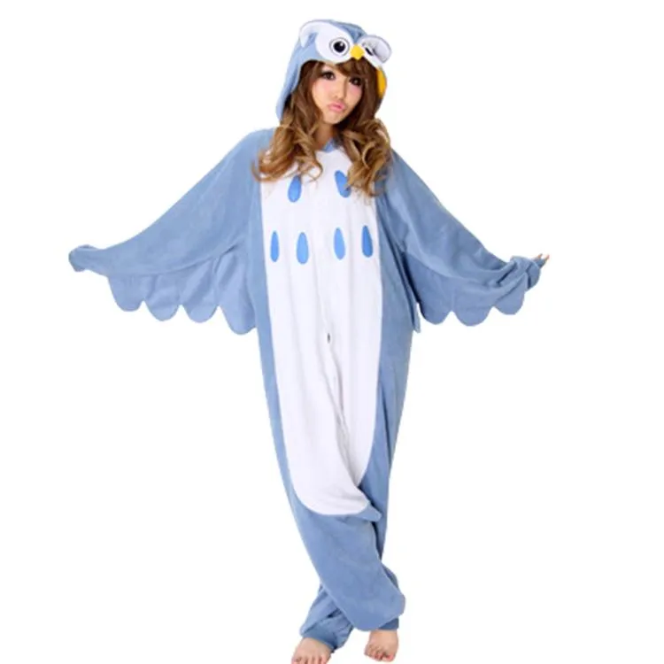 WOTOGOLD Animal Cosplay Costume Kigurumi Onesie Owl Unisex Adult Pajamas